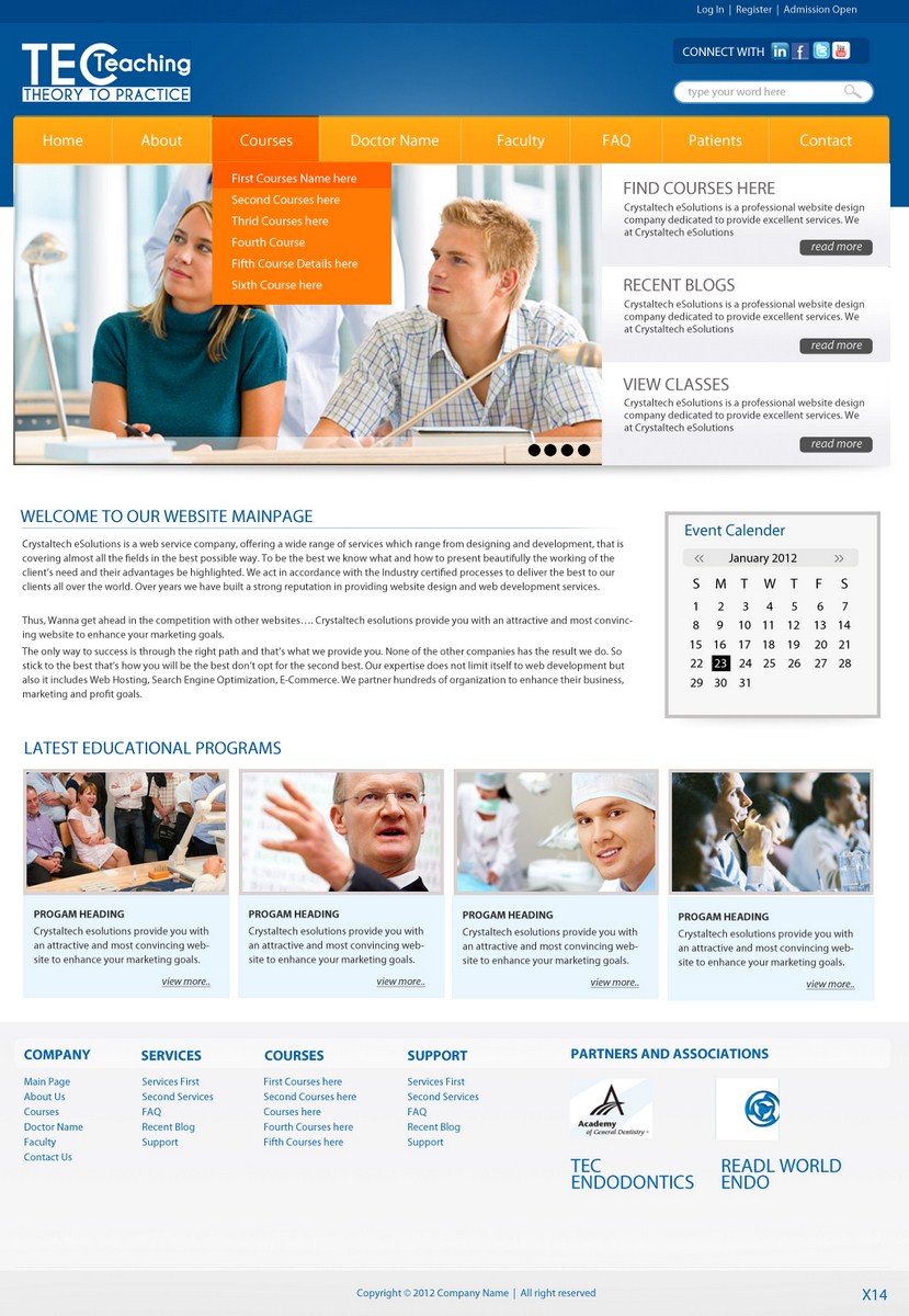 Wordpress Design by pb for Boomtown Internet Group | Design #592663