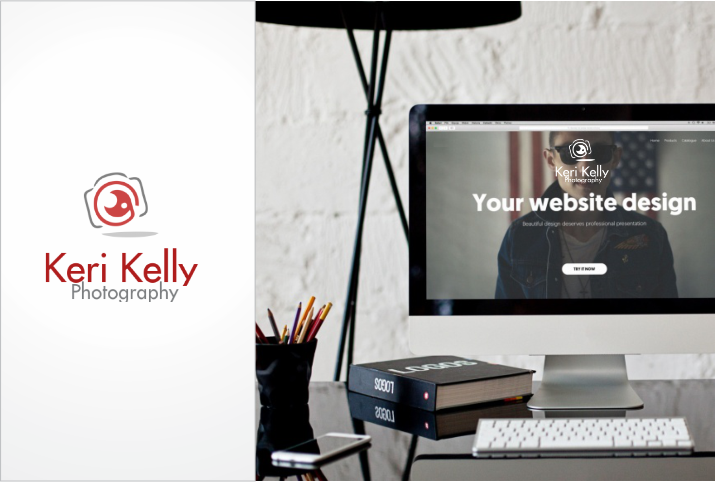 Logo Design by Kisahklasik for Keri Kelly Photography | Design #15629488