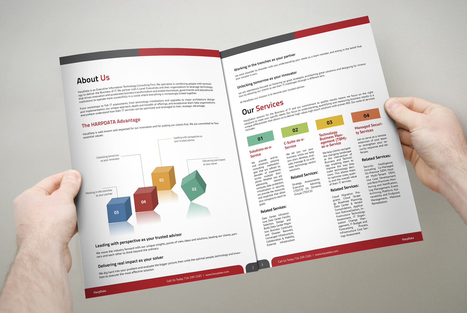Flyer Design by iTech Graphics for HarpData | Design #16633735