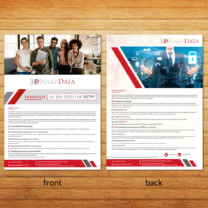 Flyer-Design von creative.bugs für HarpData | Design: #16651793