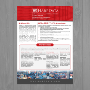 Flyer Design by aspiremedia for HarpData | Design: #16641894
