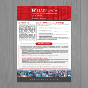 Flyer-Design von aspiremedia für HarpData | Design: #16641895