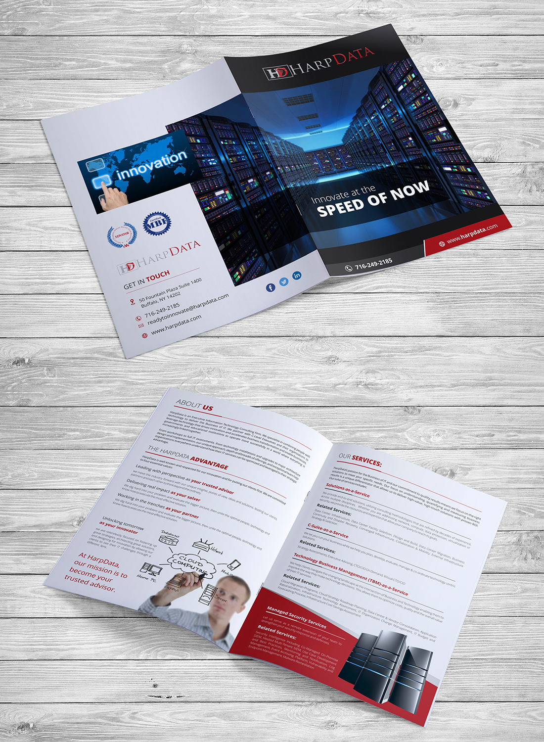 Flyer-Design von ecorokerz für HarpData | Design #16637084