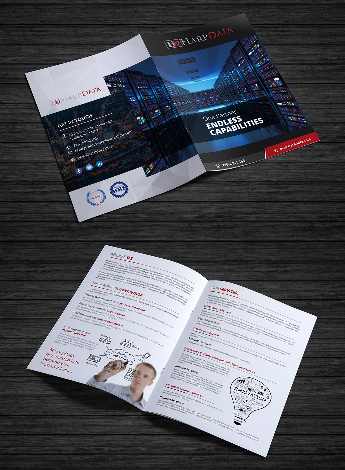 Flyer Design by ecorokerz for HarpData | Design #16646728