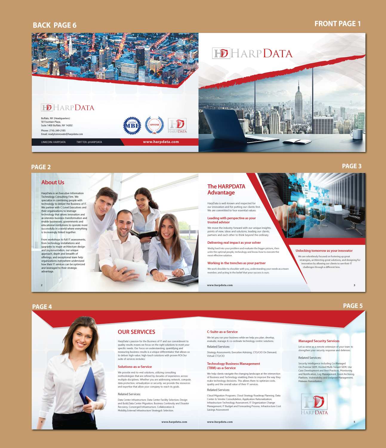 Flyer Design by meet007 for HarpData | Design #16643455