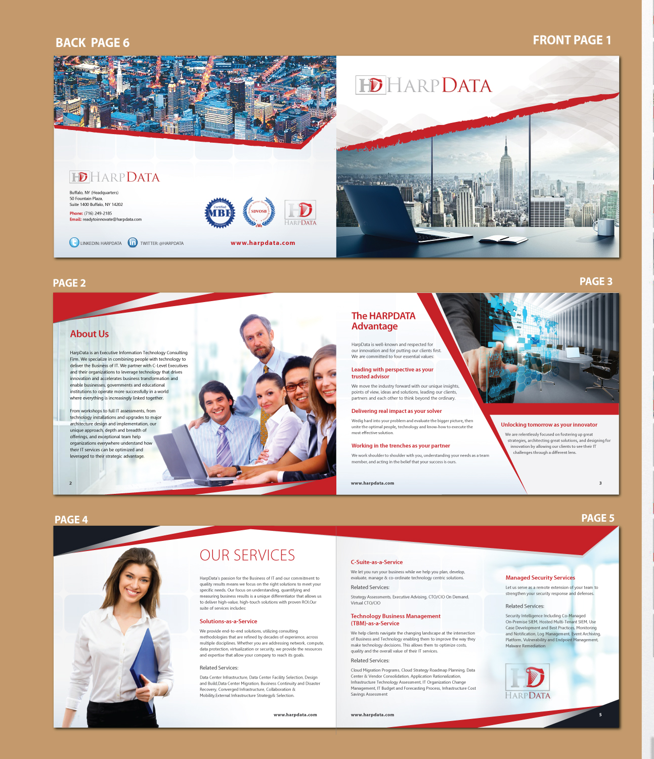 Flyer Design by meet007 for HarpData | Design #16643763