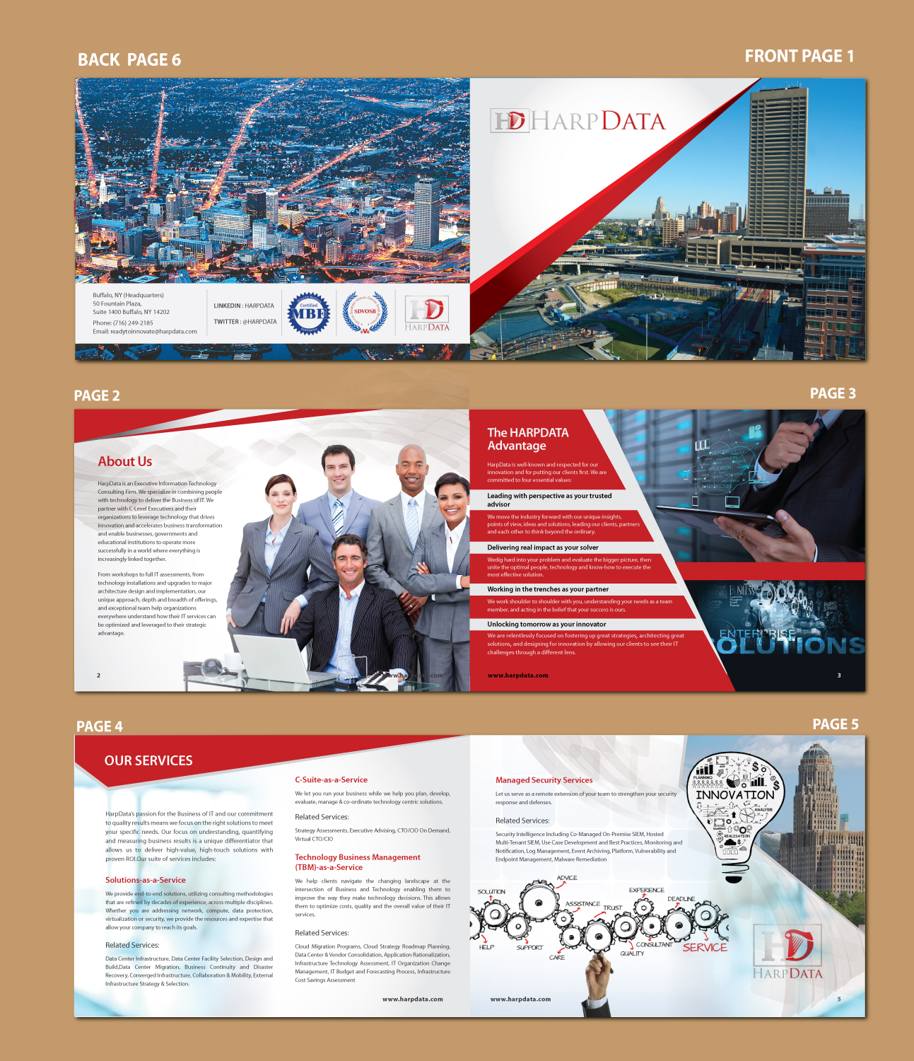 Flyer Design by meet007 for HarpData | Design #16648646