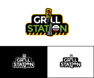 Grill Station | Logo Design by MoonFeather