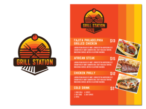 Grill Station | Diseño de Logo por FRESTI