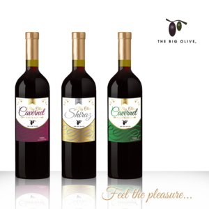 BIG OLIVE WINE LABEL DESIGN PROJECT | Design Emballage par mgfrontado