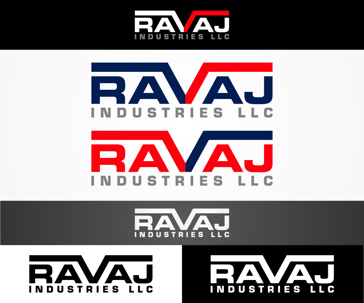 Logo Design by sangeloenriquez for RAVAJ Industries LLC | Design #15949302