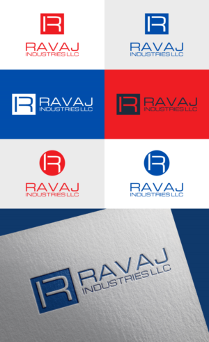 Logo Design by ElenaGabriela for RAVAJ Industries LLC | Design: #16011071