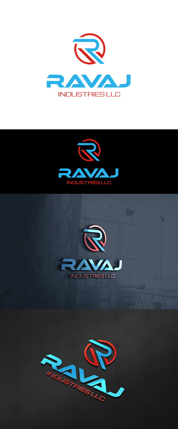 Logo Design by rivemediadesign for RAVAJ Industries LLC | Design #15977940
