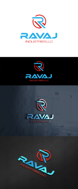 Logo Design by rivemediadesign for RAVAJ Industries LLC | Design: #15977940