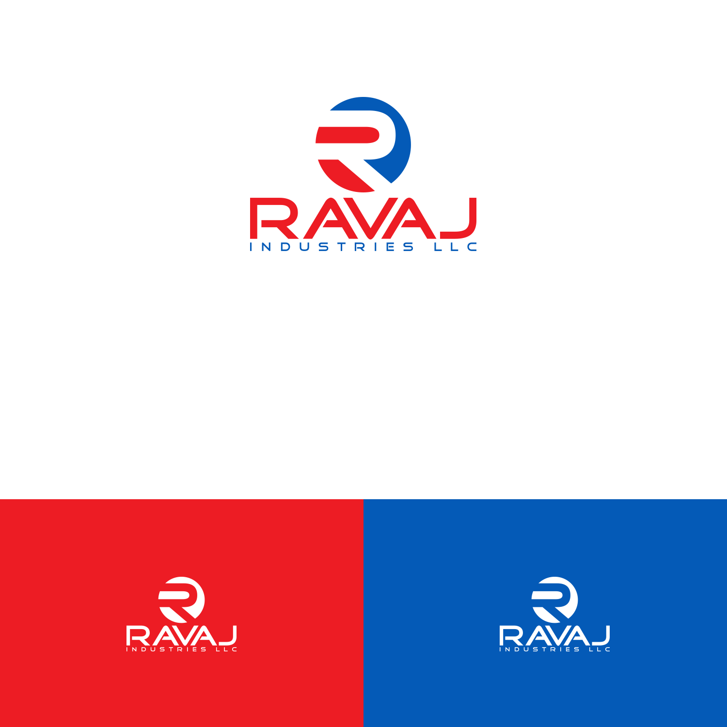 Logo Design by DesignDUO for RAVAJ Industries LLC | Design #15991226