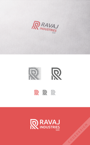 Logo Design by Decos Studio for RAVAJ Industries LLC | Design: #15952616