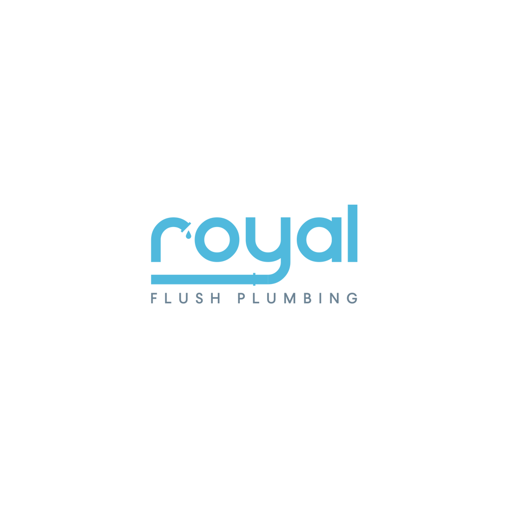 Logo Design by widodo for Royal Flush Plumbing | Design #15616484