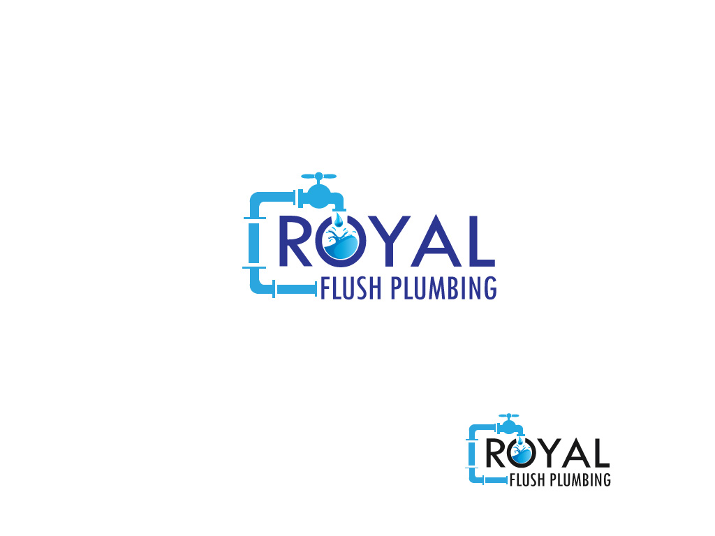 Logo Design by Designs 2019 for Royal Flush Plumbing | Design #15613913