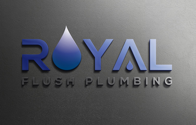 Logo Design by maksud0123 for Royal Flush Plumbing | Design #15619746