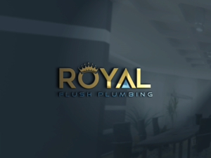 Logo Design by IconicEcho for Royal Flush Plumbing | Design: #15619029