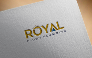 Logo Design by IconicEcho for Royal Flush Plumbing | Design: #15619031
