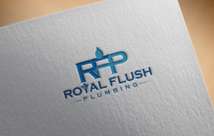 Logo Design by imsakiballhasan for Royal Flush Plumbing | Design: #15634041