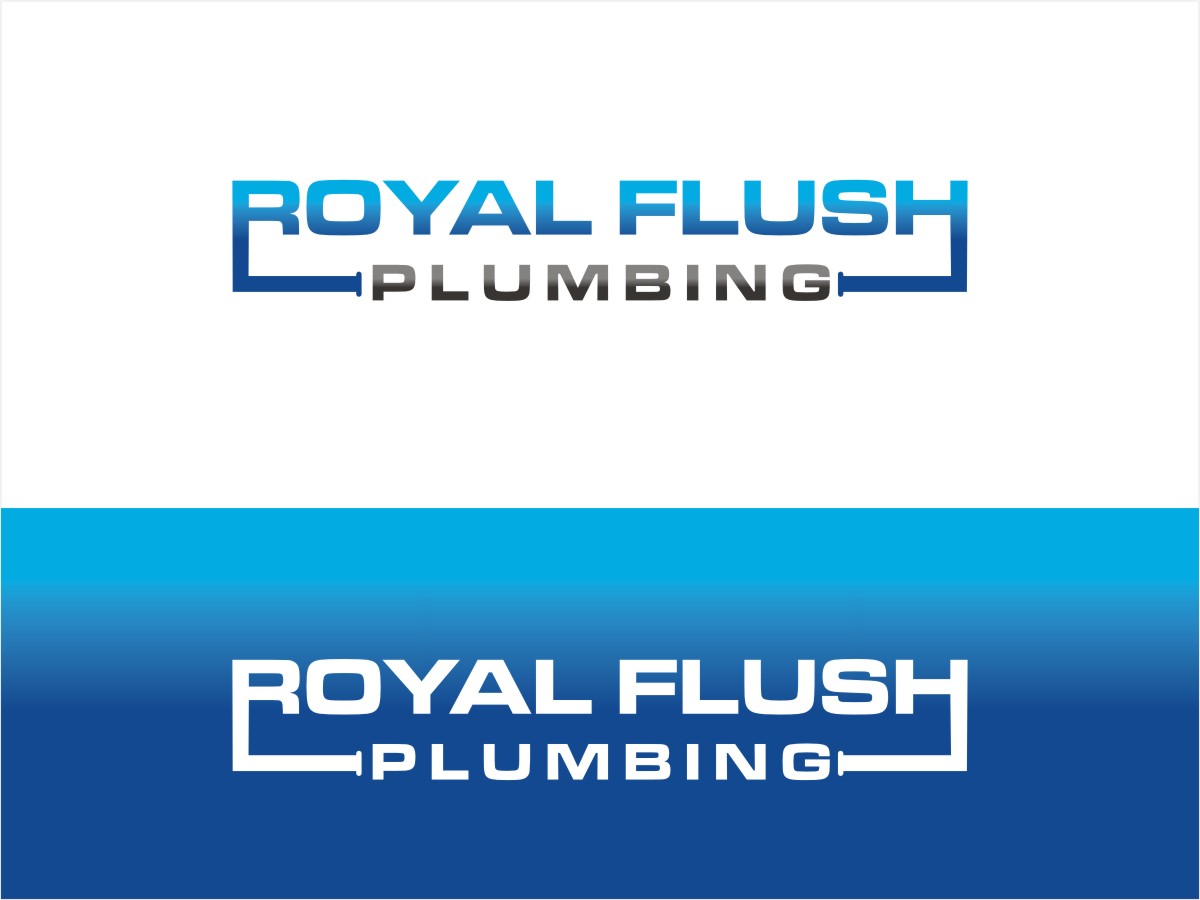 Logo Design by Sushmaa for Royal Flush Plumbing | Design #15615417