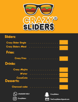Menu Design by R.Bello for this project | Design: #15727635