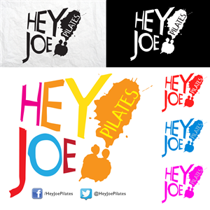 Logo Design by Graphic Device for Hey Joe! Pilates | Design #2620588