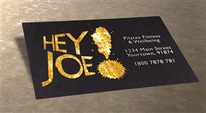 Logo Design by Graphic Device for Hey Joe! Pilates | Design: #2655356