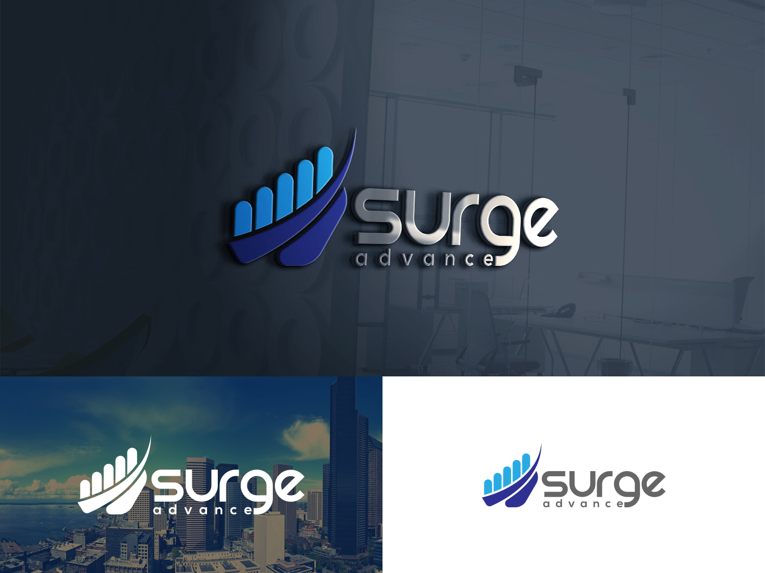 Diseño de Logo por Aliza Creative para Surge Advance | Diseño #15616890
