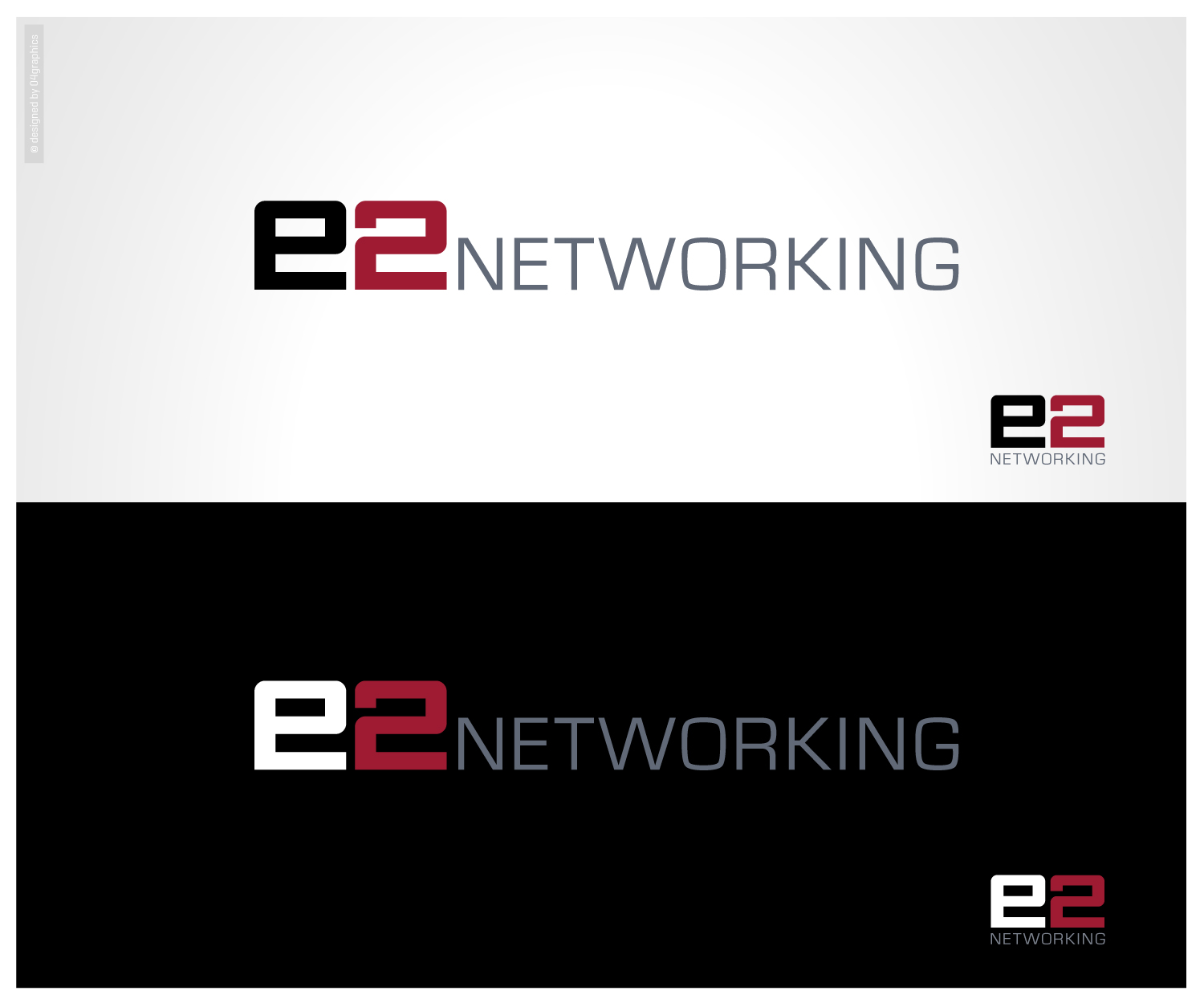 Logo Design by iNess for E2 Networking LLC | Design #15636288