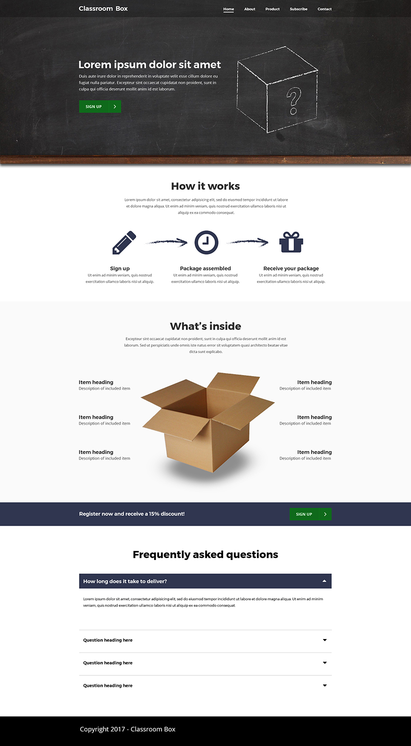 Web Design by Andrew@B for this project | Design #15696915