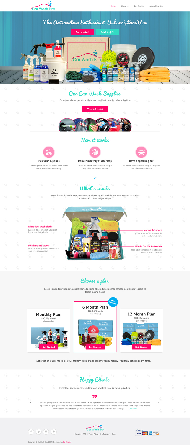 Web Design by Da Miracle for this project | Design #15721268