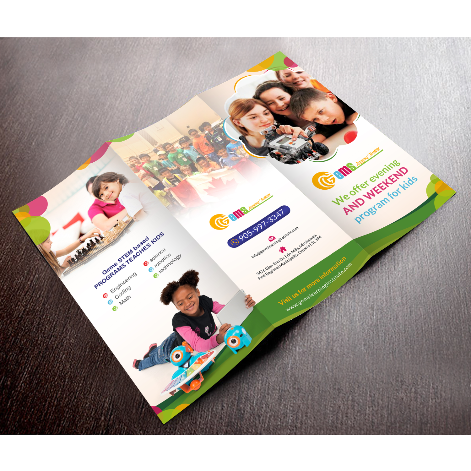 Flyer Design by debdesign for Gems Learning Institute | Design #15627179
