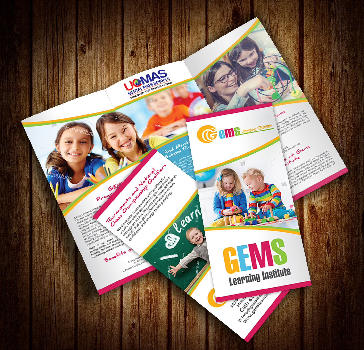 Diseño de Flyer por Deziners Zone para Gems Learning Institute | Diseño #15628349