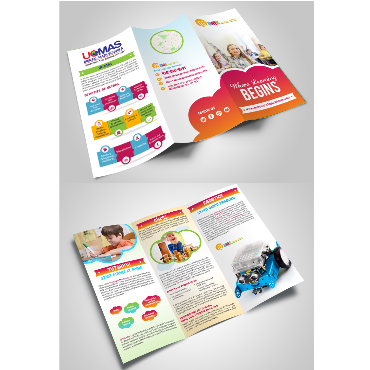 Flyer Design by creative.bugs for Gems Learning Institute | Design #15659941