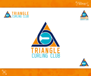 Triangle Curling Club | Logo-Design von nreimer