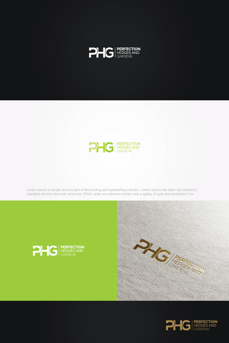 Logo Design by noishotori for Perfection hedges and gardens  | Design #15709897