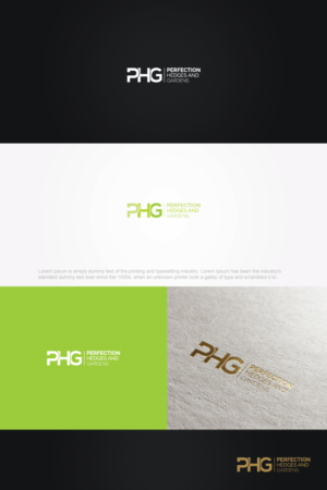 Logo Design by noishotori for Perfection hedges and gardens  | Design: #15709897