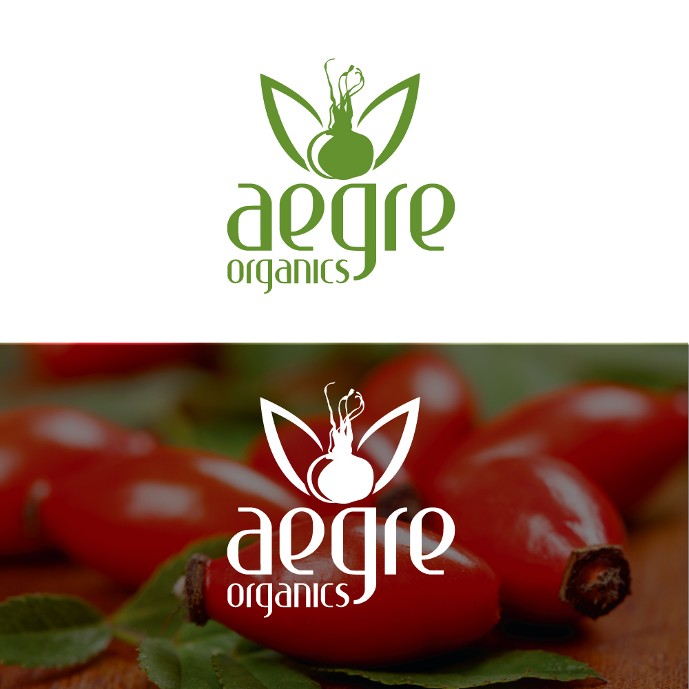 Logo Design by Sujit Banerjee for Aegre Organics | Design #15627307