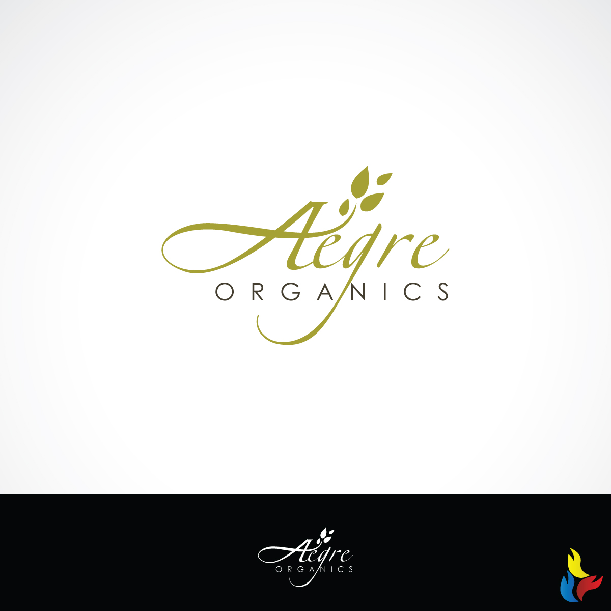 Logo Design by Kreative Fingers for Aegre Organics | Design: #15707093