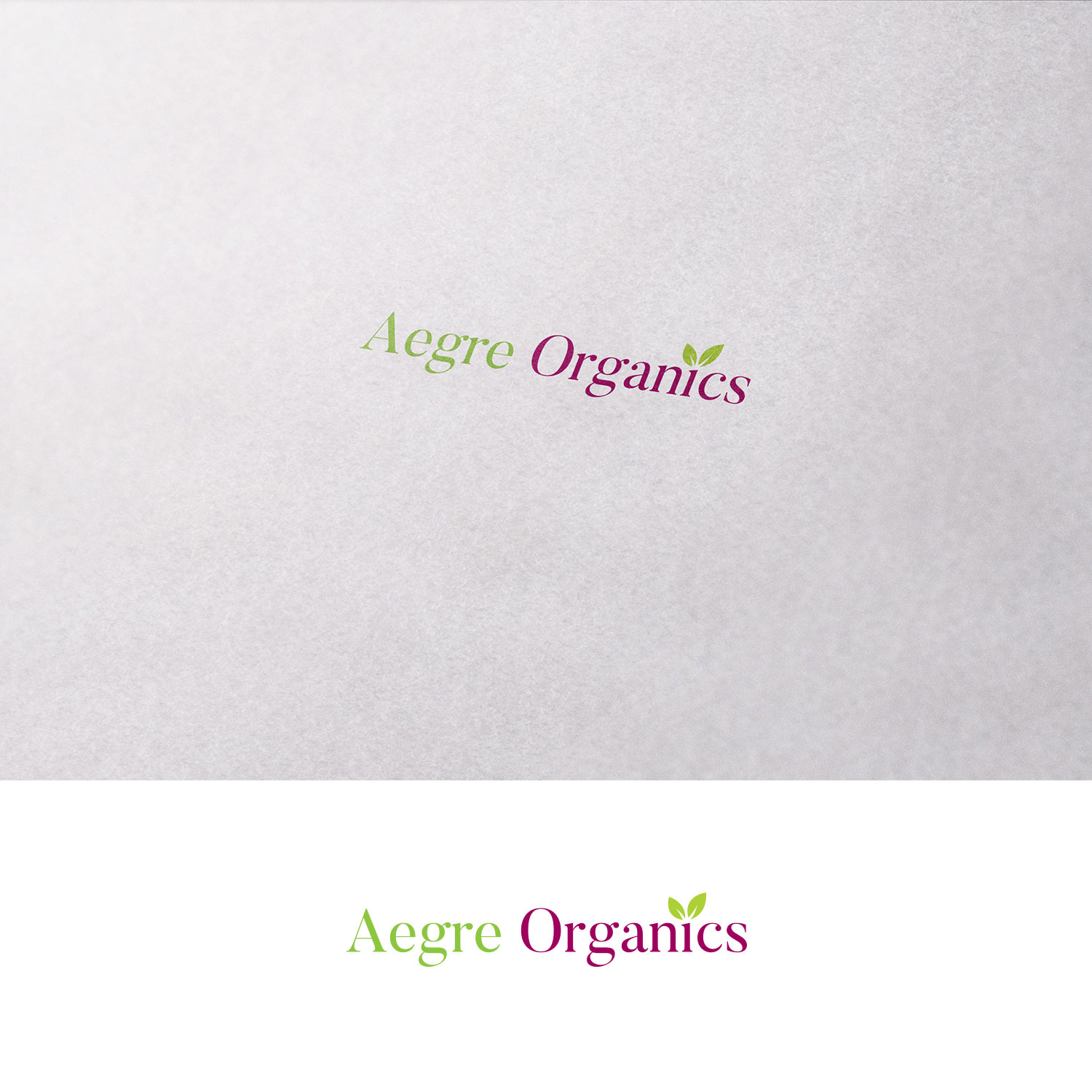 Logo Design by DesignDUO for Aegre Organics | Design #15731971