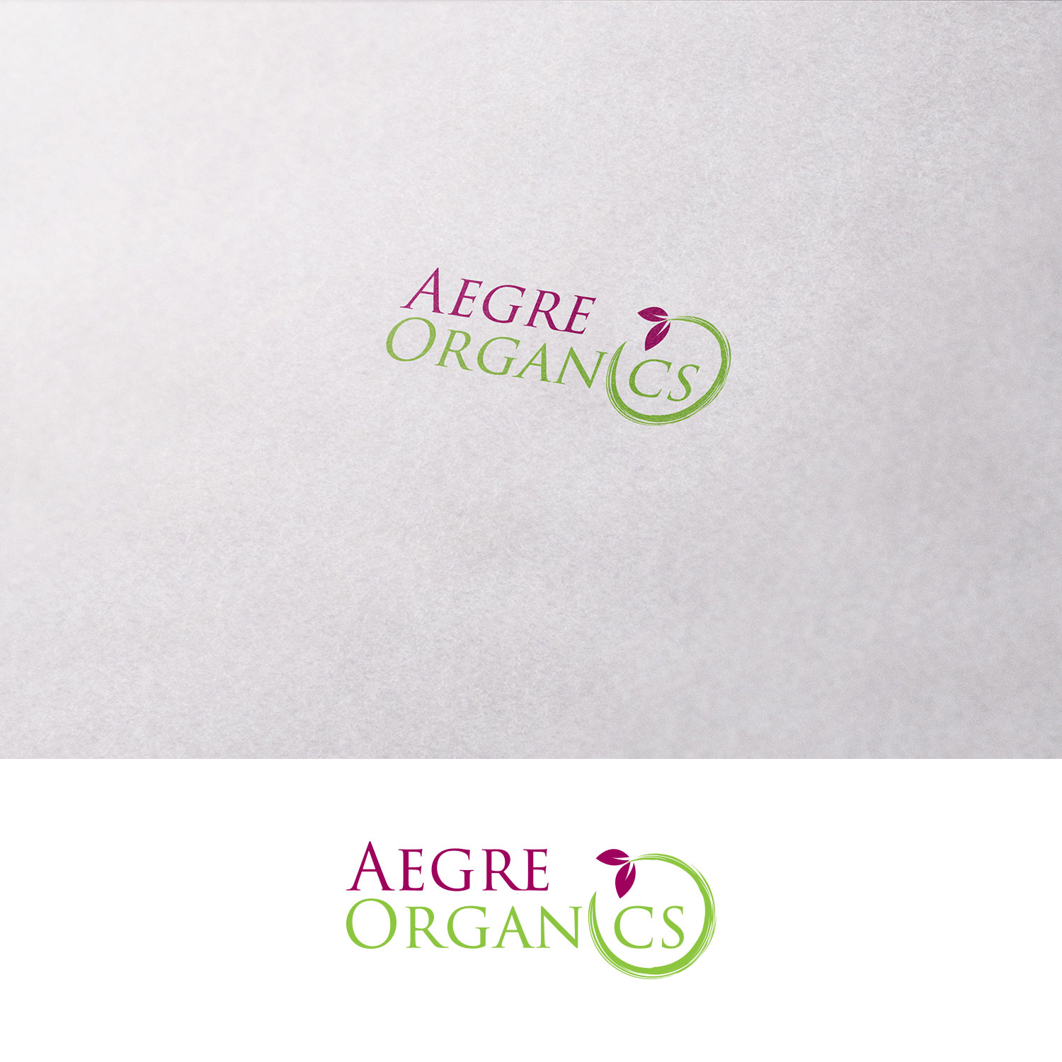 Logo Design by DesignDUO for Aegre Organics | Design #15732077