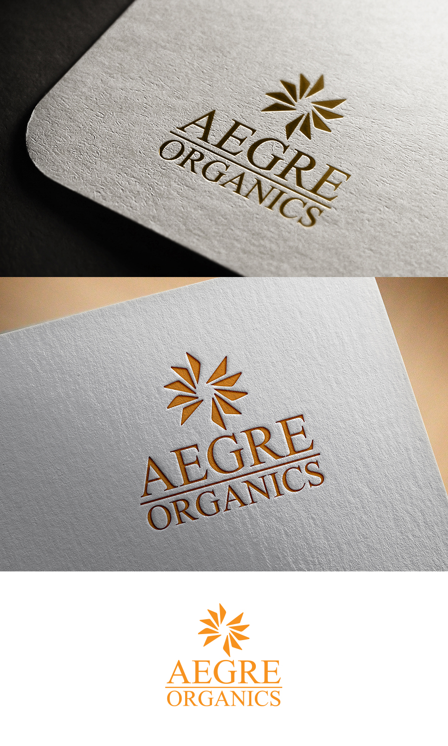 Logo Design by supercreative for Aegre Organics | Design #15643979