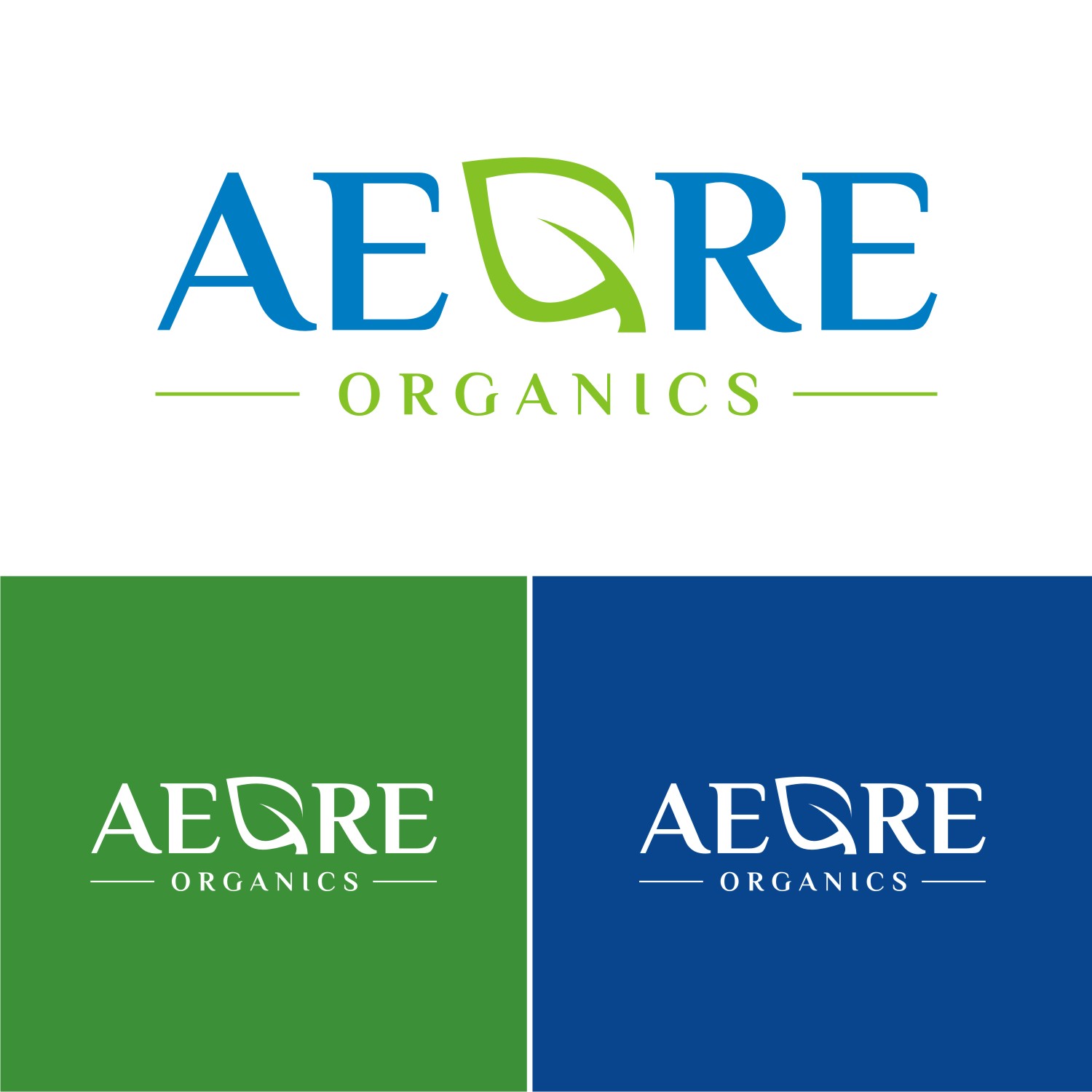 Logo Design by Ahsa_Design for Aegre Organics | Design #15620282