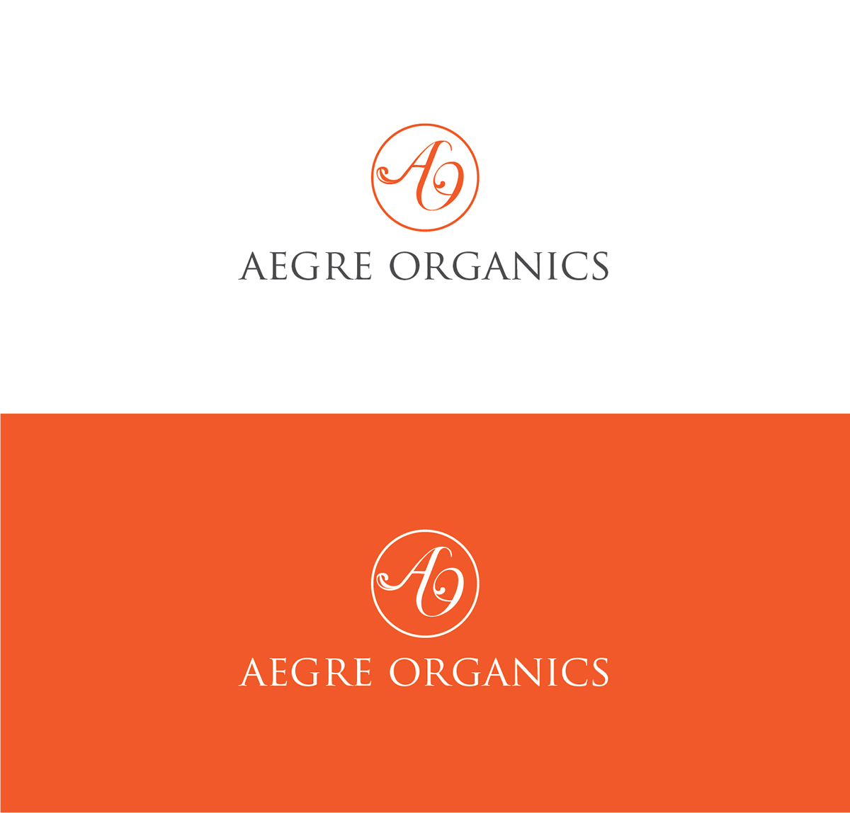 Logo Design by Muhammad Imran 3 for Aegre Organics | Design #15628934