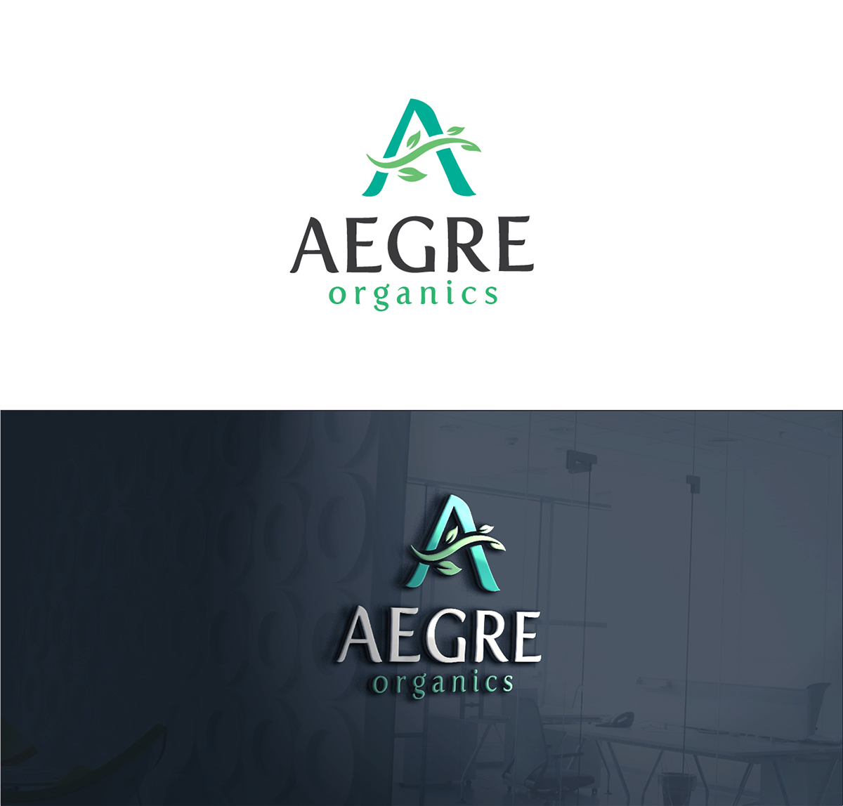 Logo Design by Muhammad Imran 3 for Aegre Organics | Design #15628935