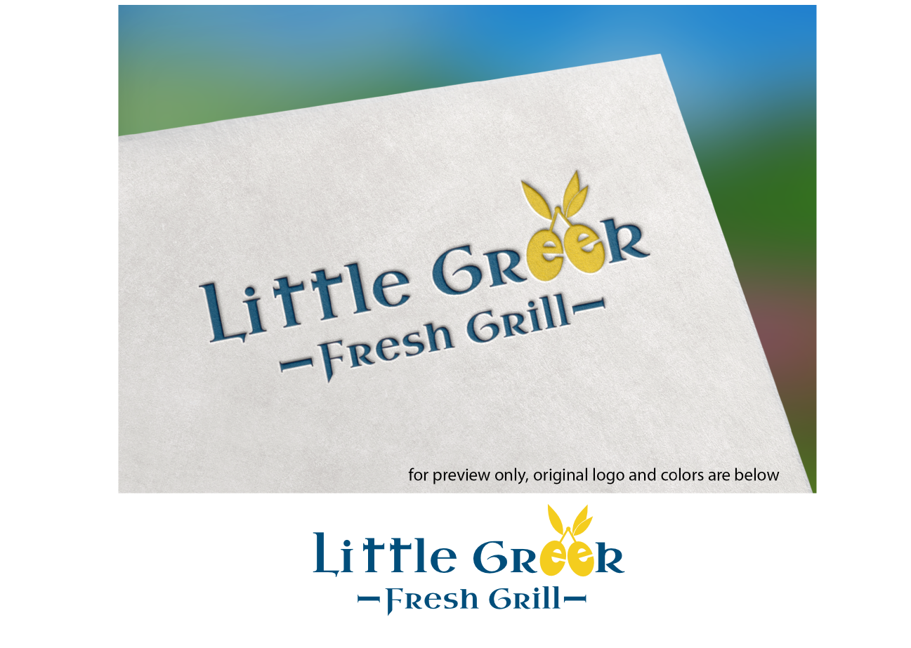 Design de Logo par Gita. pour Little Greek Fresh Grill | Design #15653927