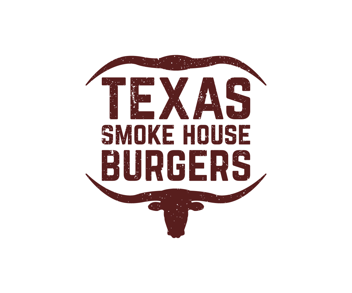 Logo Design by Stovanja90 for Texas Smoke House Burgers | Design #15835331